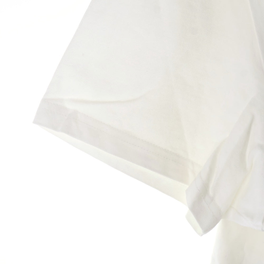 adidas(アディダス) トレフォイル ロゴプリントクルーネック半袖Tシャツカットソー ホワイト