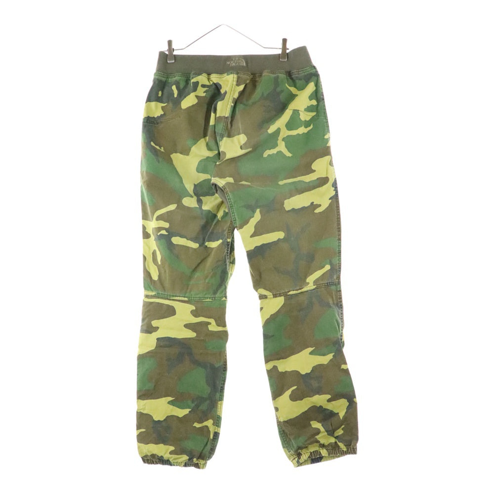 THE NORTH FACE(ザノースフェイス) カモ柄 コットンオックス クライミング ロングパンツ カーキ NB31539