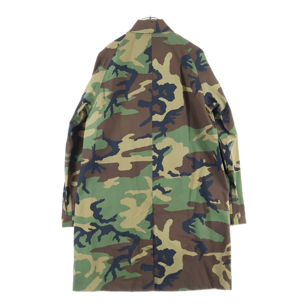 THE NORTH FACE(ザノースフェイス) ALPHADRY HYVENT COAT アルファベットカモ柄 ステンカラーコート カーキ NP61554