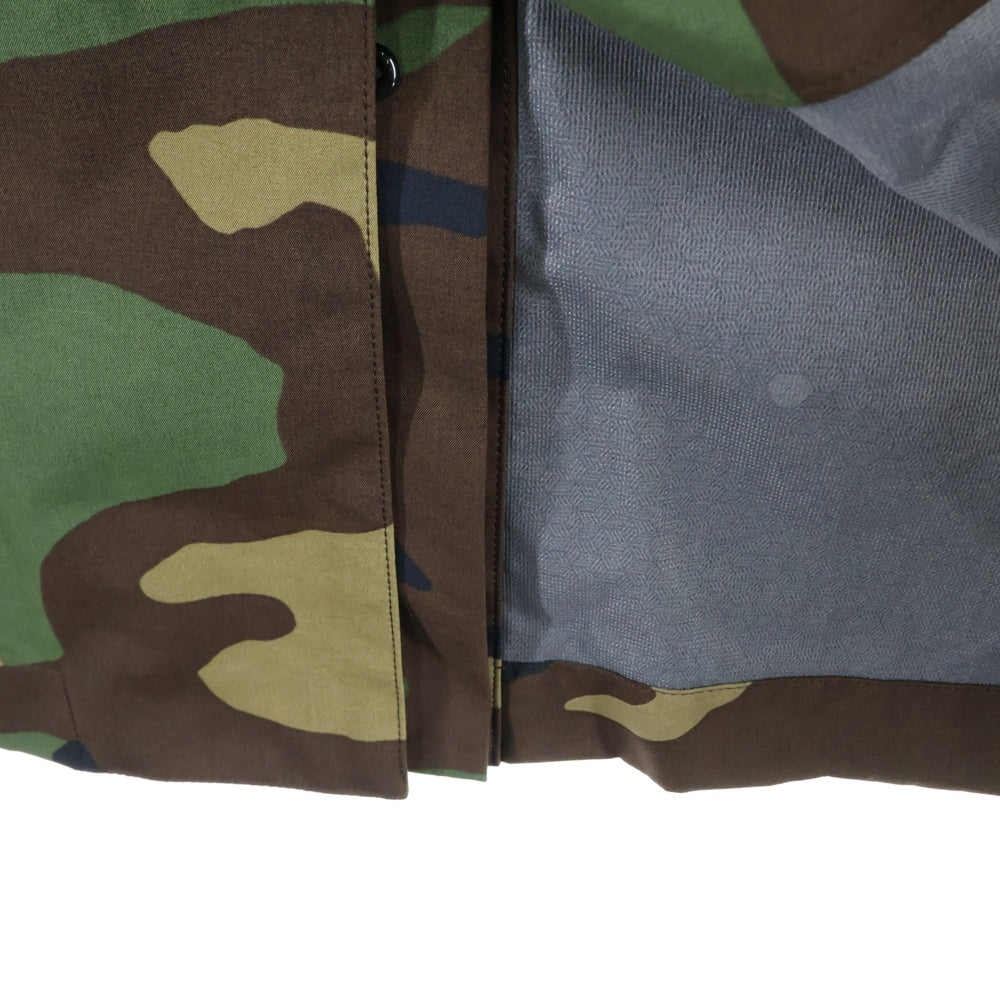 THE NORTH FACE(ザノースフェイス) ALPHADRY HYVENT COAT アルファベットカモ柄 ステンカラーコート カーキ NP61554