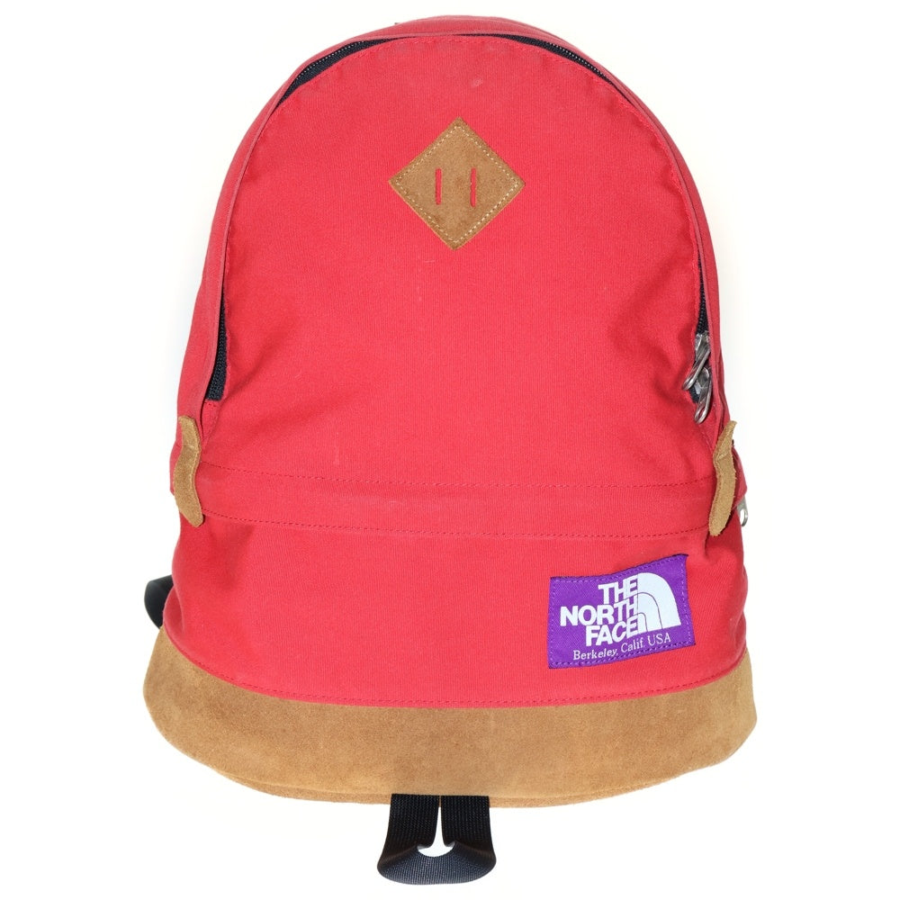 THE NORTH FACE(ザノースフェイス) パープルレーベル バイカラーナイロンバックパック リュックサック レッド/ブラウン