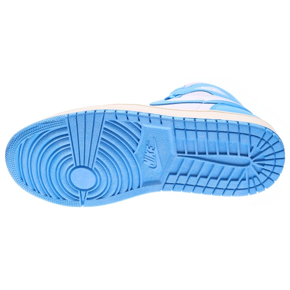 NIKE(ナイキ) AIR JORDAN 1 RETRO HIGH OG UNC REIMAGINED エアジョーダン1 レトロ UNC リイマジンド ハイカットスニーカー ブルー/ホワイト US8.5/26.5cm DZ5485-402