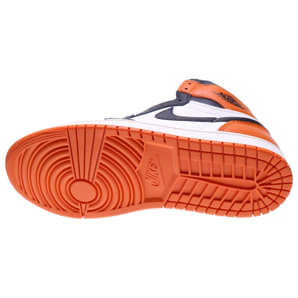 NIKE(ナイキ) AIR JORDAN 1 RETRO HIGH OG SHATTERED BACKBOARD エアジョーダン 1 レトロ シャッタードバックボード ハイカットスニーカー US8.5/26.5cm DZ5485-008