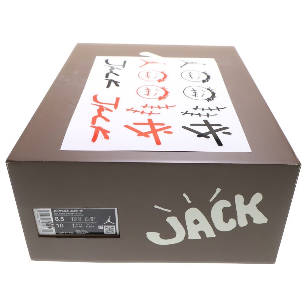 NIKE(ナイキ) ×TRAVIS SCOTT JUMPMAN JACK TR CJ1 T-Rexx トラヴィス スコット ジャンプマンジャック トレイナー ティーレックス ローカットスニーカー FZ8117-102