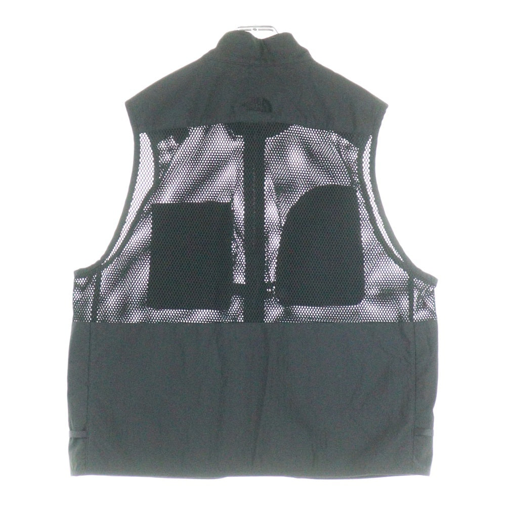 THE NORTH FACE(ザノースフェイス) UTILITY MESH VEST ユーティリティ メッシュ マルチポケット ベスト ブラック NP22431