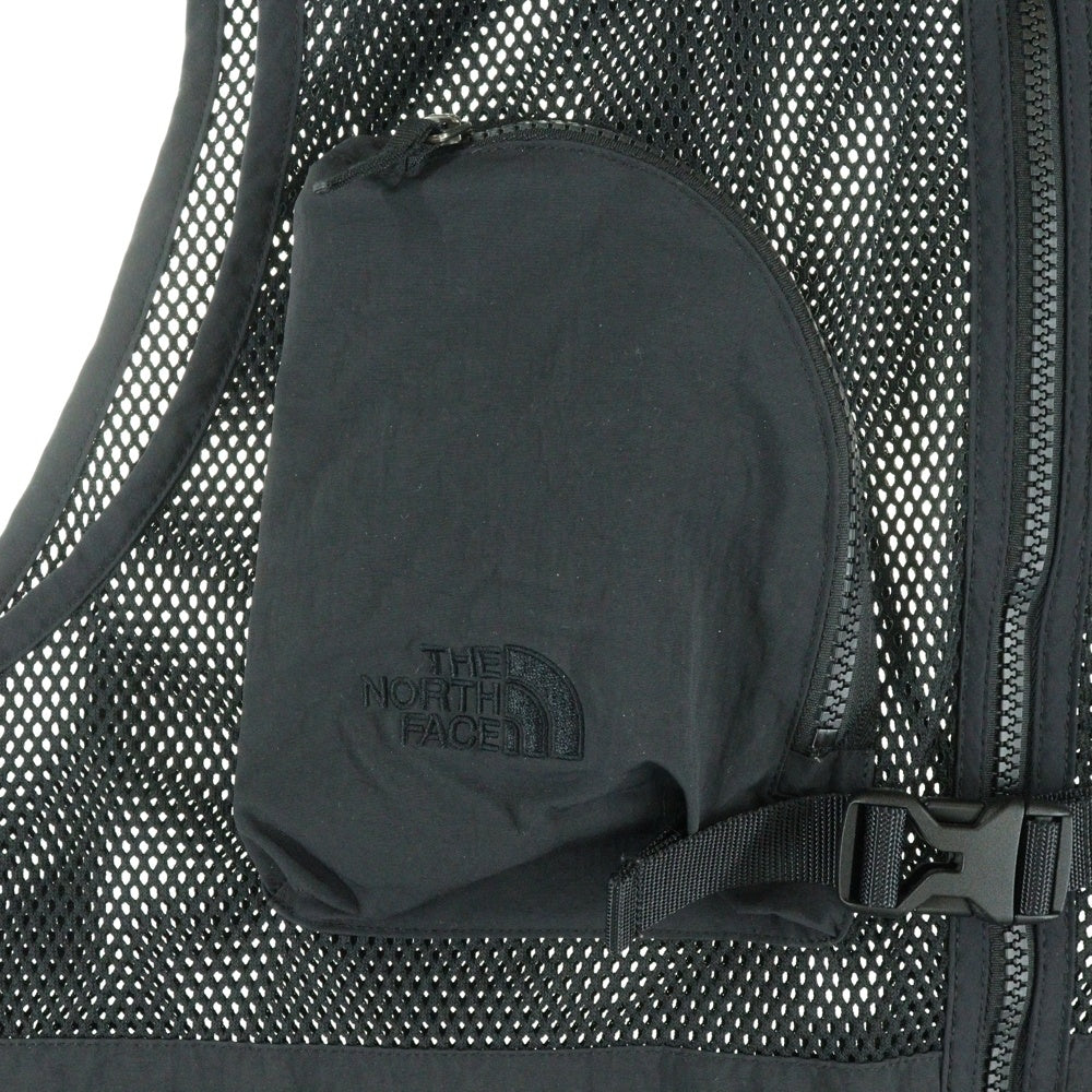 THE NORTH FACE(ザノースフェイス) UTILITY MESH VEST ユーティリティ メッシュ マルチポケット ベスト ブラック NP22431