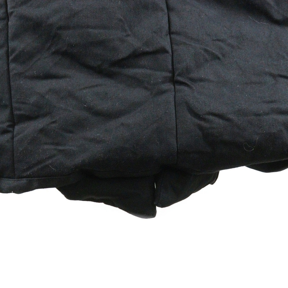 JULIUS(ユリウス) 23AW 10oz Stretch Denim Padded Coat パデット コート ブラック 837COM3
