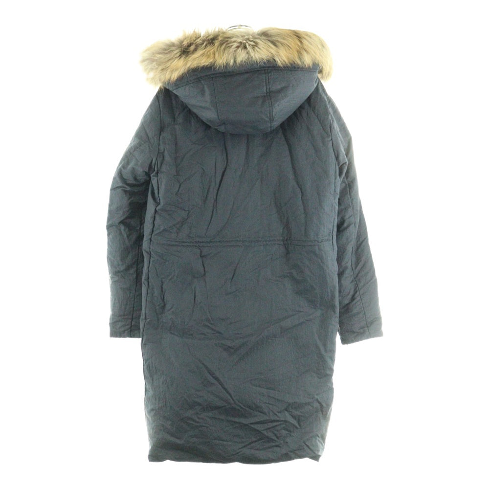 TATRAS(タトラス) SEPIK ナイロンマルチフィラメント ラクーンファー ダウンジャケット ブラック MTK20A4204