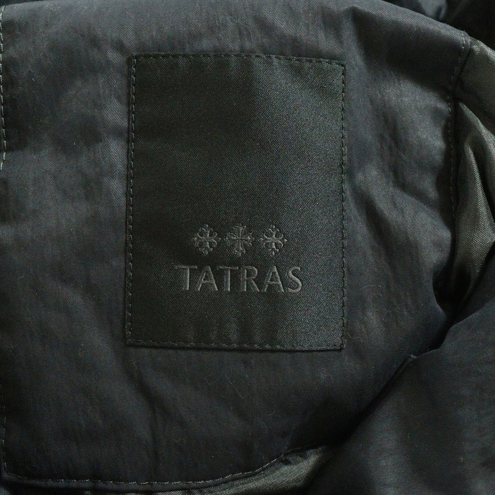 TATRAS(タトラス) SEPIK ナイロンマルチフィラメント ラクーンファー ダウンジャケット ブラック MTK20A4204