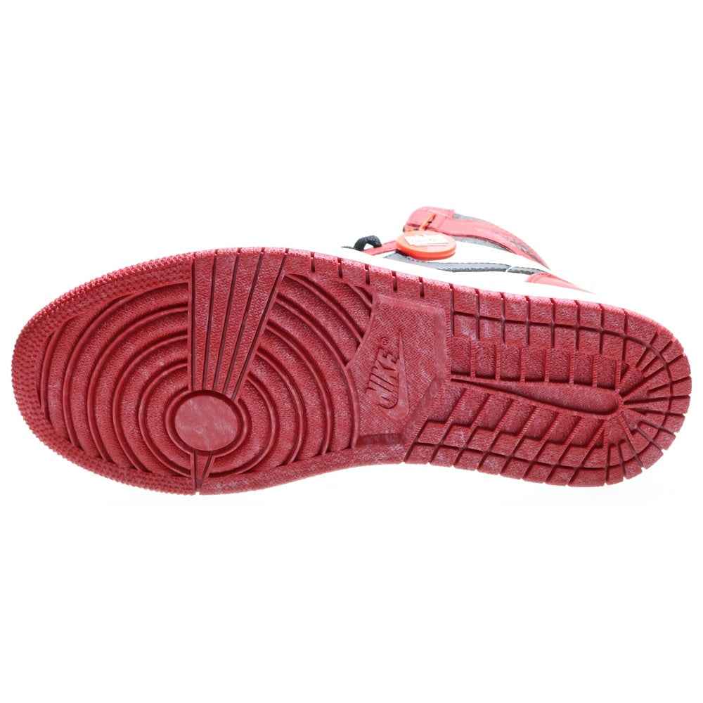 NIKE(ナイキ) AIR JORDAN 1 LOST&FOUND エアジョーダン1 ロストアンドファウンド シカゴ ハイカットスニーカー US9.5/27.5cm レッド/ホワイト DZ5485-612