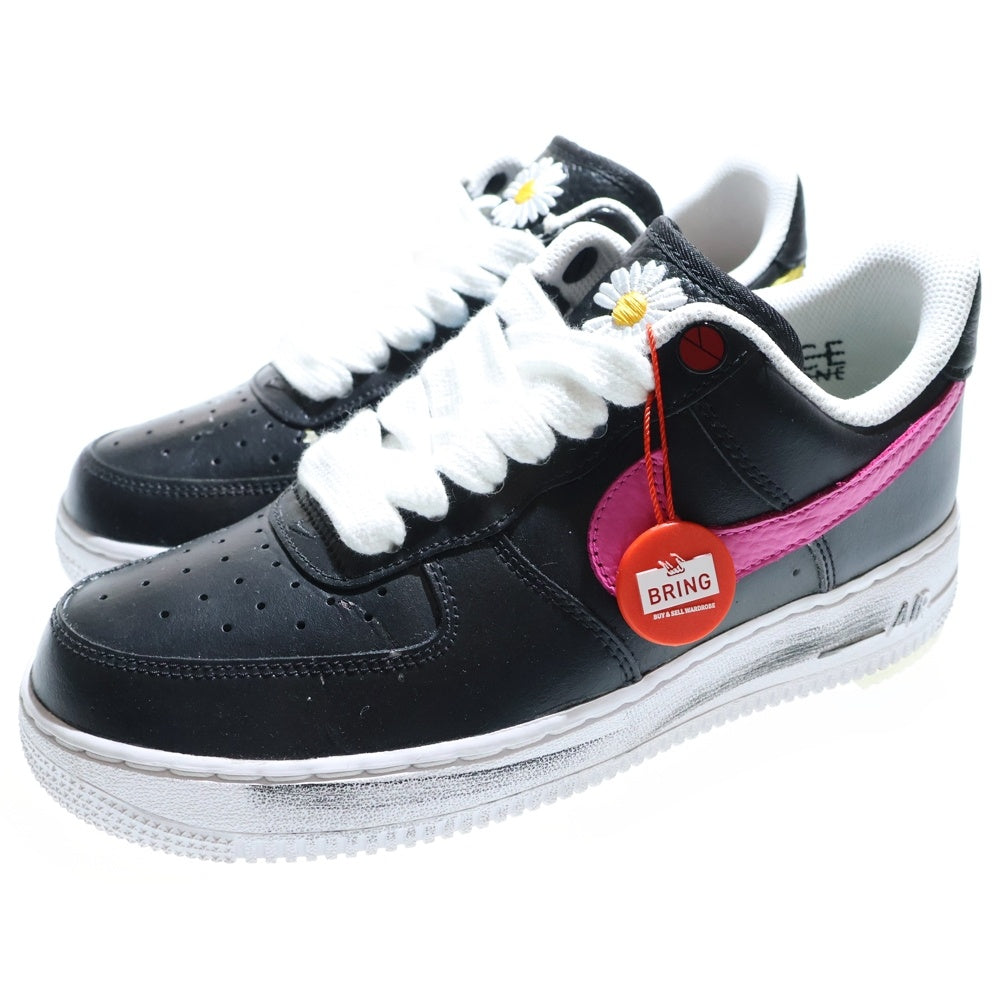 NIKE(ナイキ) ×PEACEMINUSONE AIR FORCE 1 LOW 07 PARA-NOISE 3.0 G-DRAGON ピースマイナスワン エアフォース 1 ローカットスニーカー ブラック US7/25cm AQ3692-004