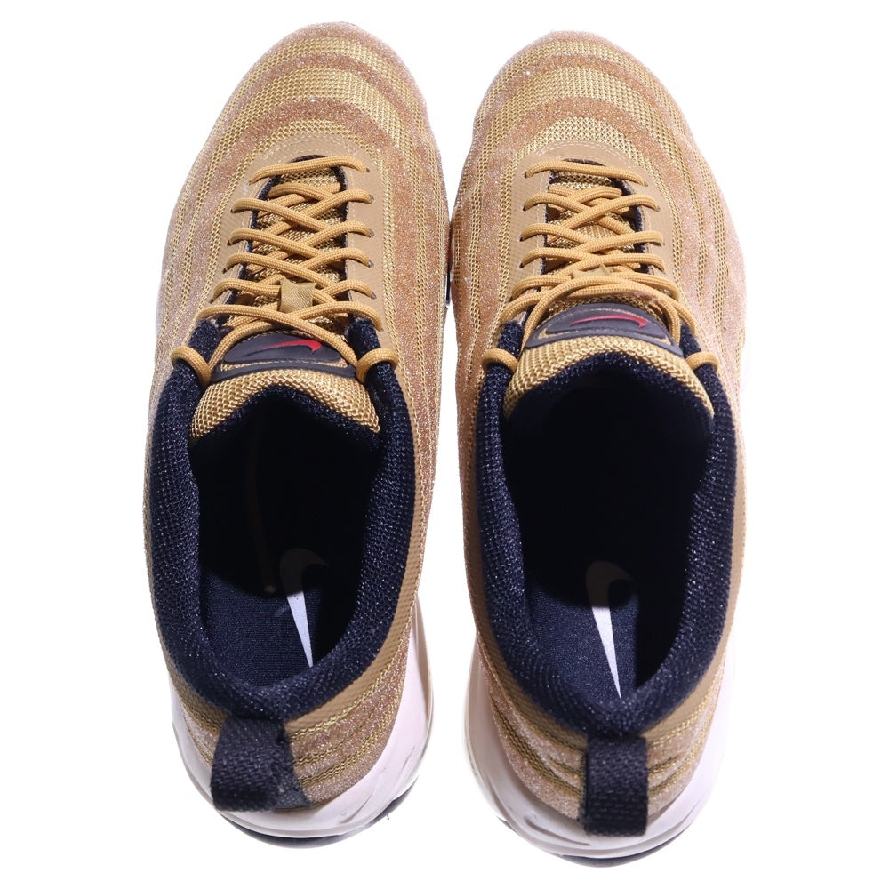 NIKE(ナイキ) WMNS AIR MAX 97 LX SWAROVSKI ウィメンズ エアマックス97 スワロフスキー ローカットスニーカー ゴールド US9/26cm 927508-700