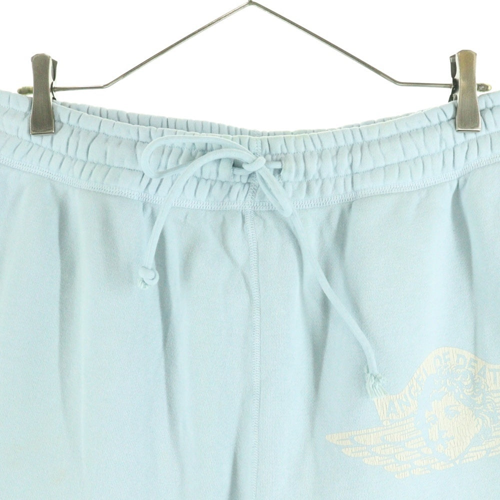 SAINT MICHAEL(セントマイケル) ANGEL SWEAT PANTS エンジェル サイドプリント スウェットパンツ ライトブルー SM-S21-0000-043