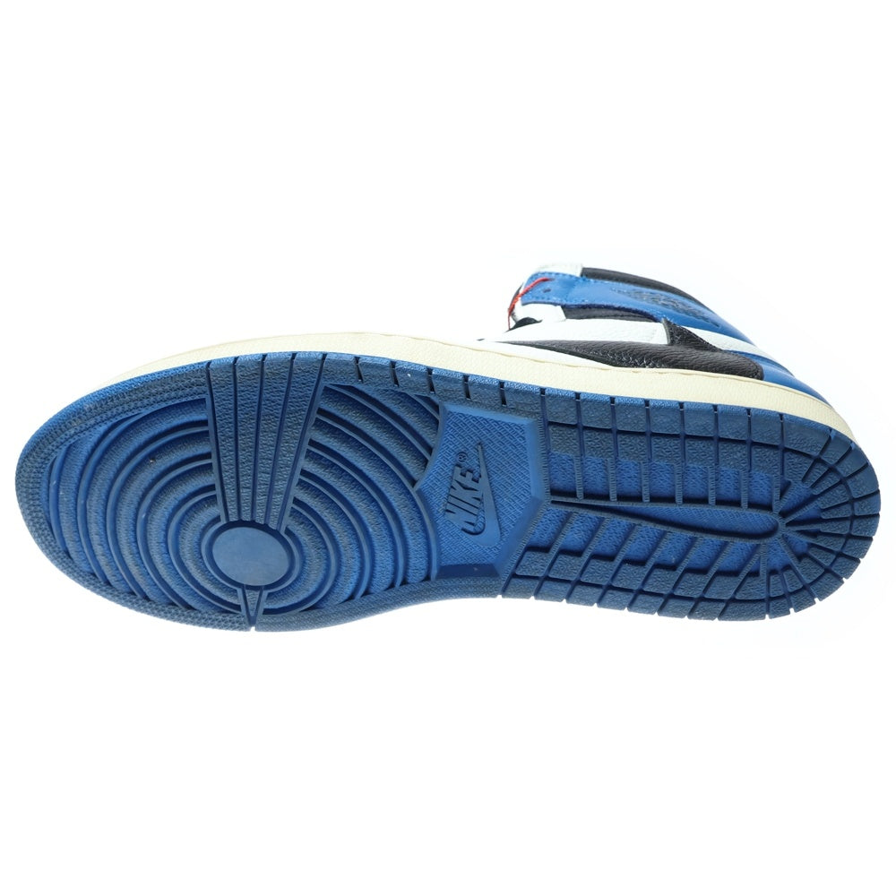 NIKE(ナイキ) ×TRAVIS SCOTT ×FRAGMENT AIR JORDAN1 RETRO HIGH OG SP トラヴィススコット フラグメント エアジョーダン1 ハイカットスニーカー US11.5/29.5cm DH3227-105