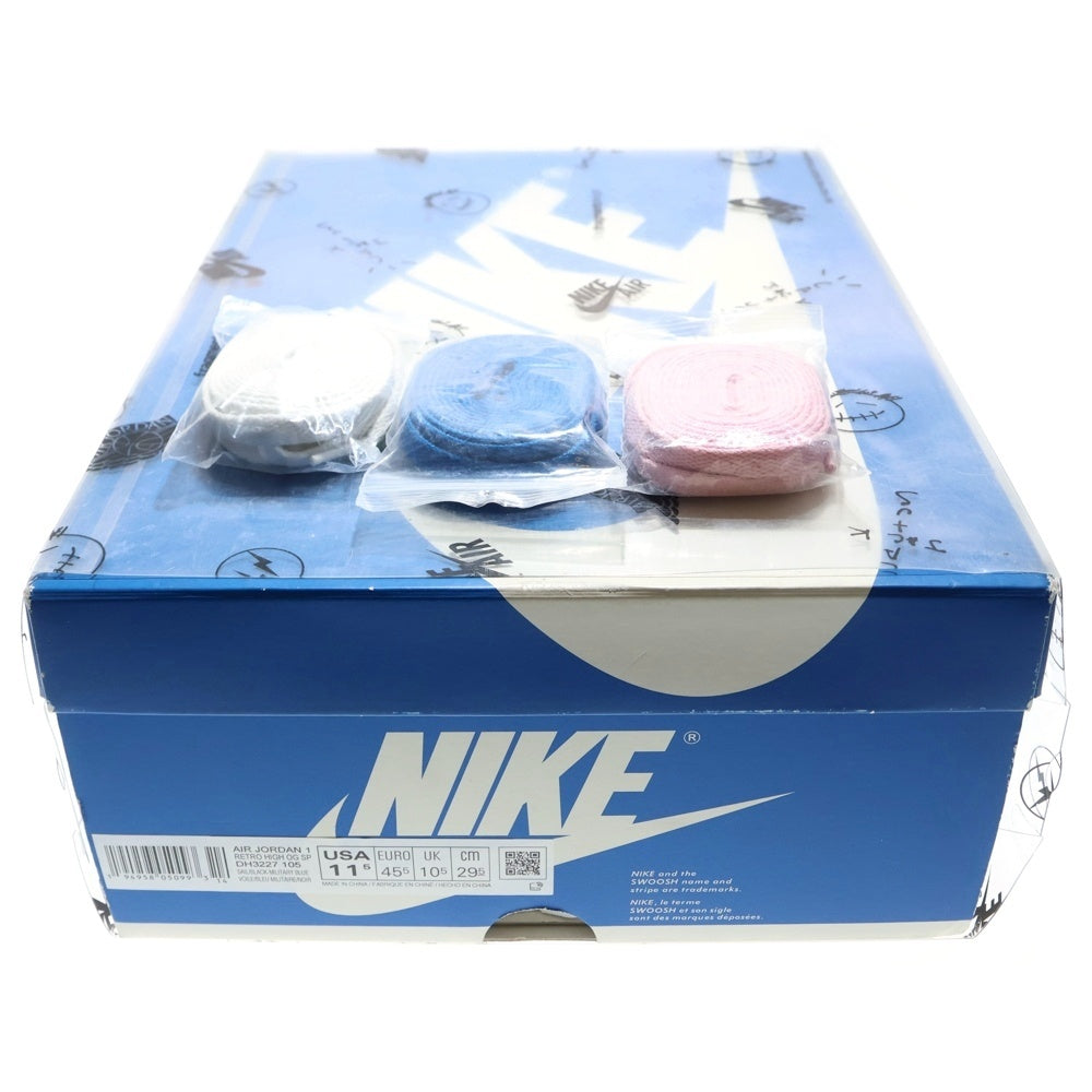 NIKE(ナイキ) ×TRAVIS SCOTT ×FRAGMENT AIR JORDAN1 RETRO HIGH OG SP トラヴィススコット フラグメント エアジョーダン1 ハイカットスニーカー US11.5/29.5cm DH3227-105