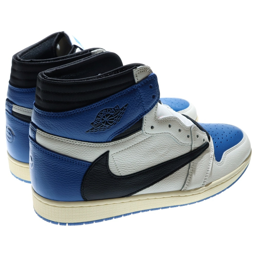 NIKE(ナイキ) ×TRAVIS SCOTT ×FRAGMENT AIR JORDAN1 RETRO HIGH OG SP トラヴィススコット フラグメント エアジョーダン1 ハイカットスニーカー US13/31cm DH3227-105