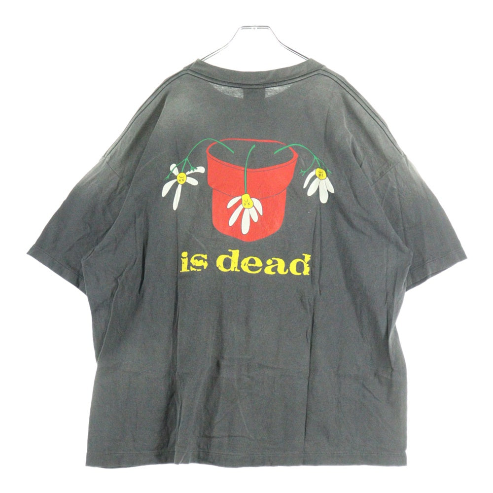 SAINT MICHAEL(セントマイケル) 25AW DE LA SOUL DLS SS TEE デラ ソウル 両面プリント半袖Tシャツ カットソー ブラック SM-HR1-0000-C18