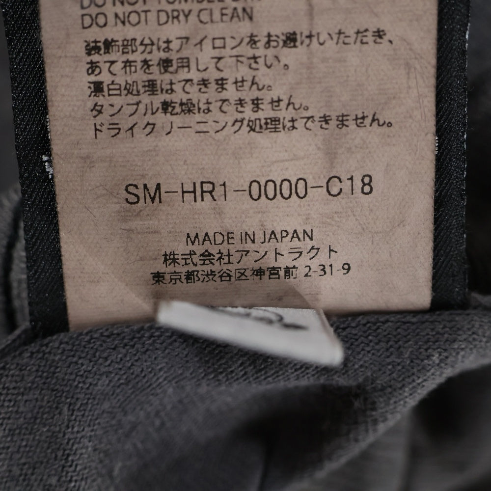 SAINT MICHAEL(セントマイケル) 25AW DE LA SOUL DLS SS TEE デラ ソウル 両面プリント半袖Tシャツ カットソー ブラック SM-HR1-0000-C18