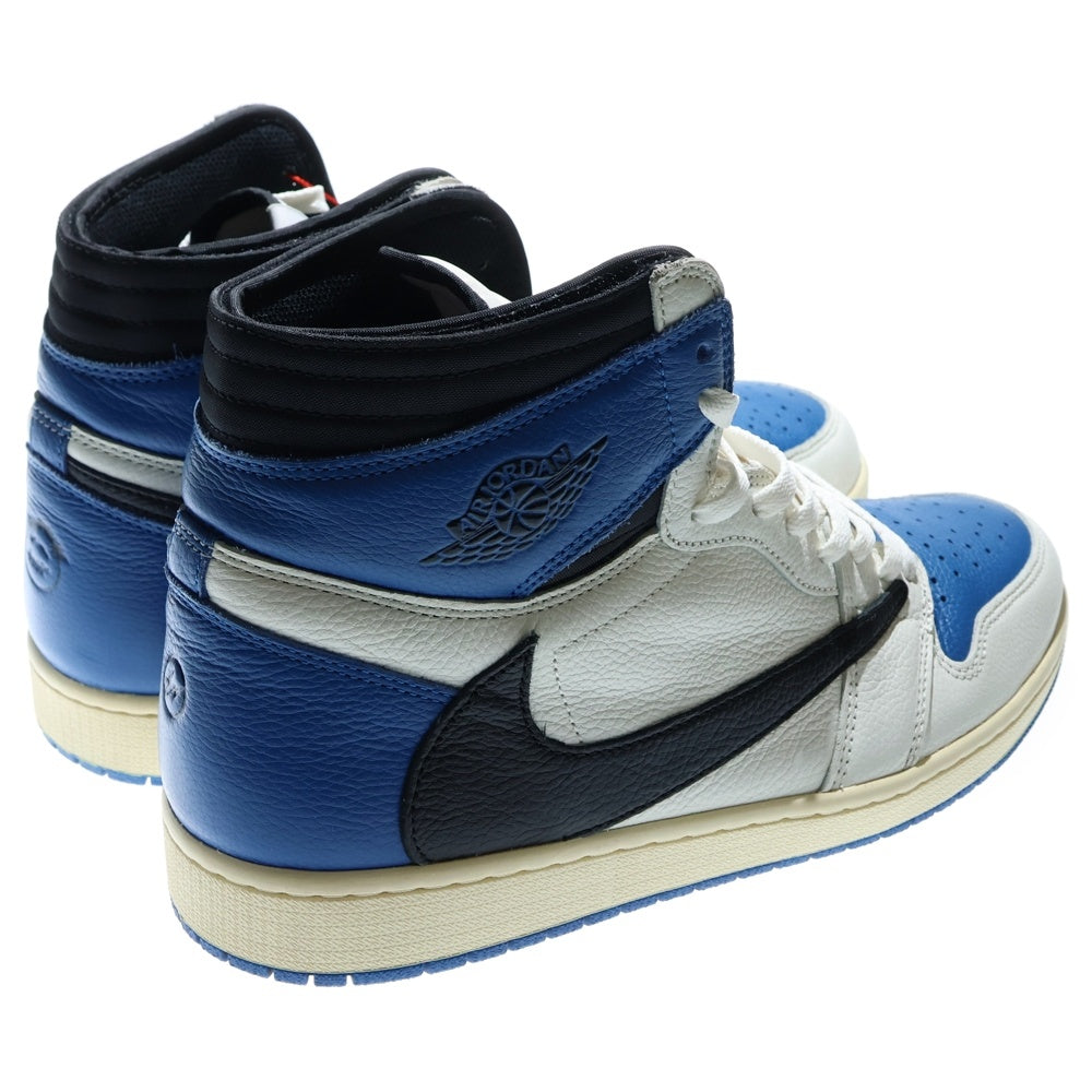 NIKE(ナイキ) ×TRAVIS SCOTT ×FRAGMENT AIR JORDAN1 RETRO HIGH OG SP トラヴィススコット フラグメント エアジョーダン1 ハイカットスニーカー US13/31cm DH3227-105