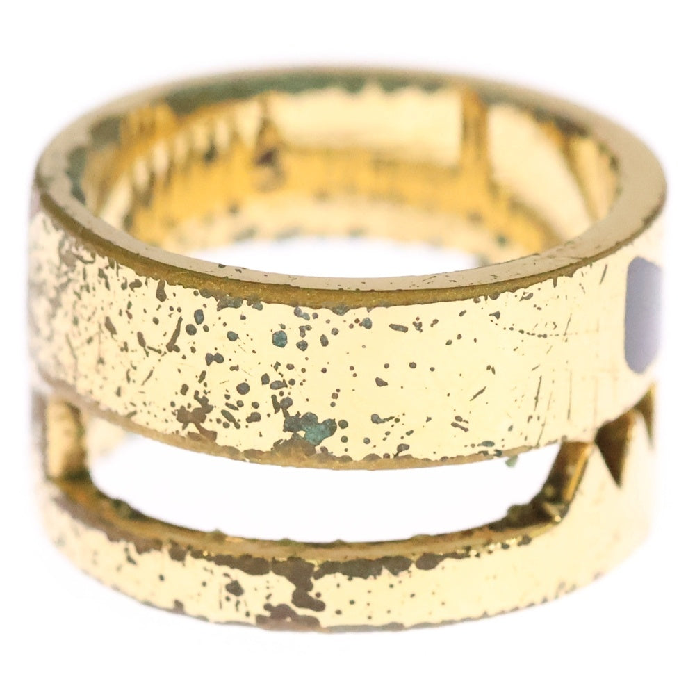 FENDI(フェンディ) モンスター デザイン リング ゴールド