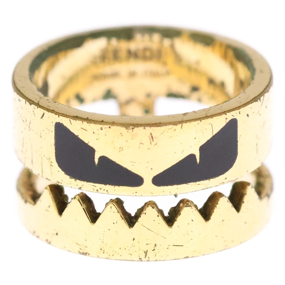 FENDI(フェンディ) モンスター デザイン リング ゴールド