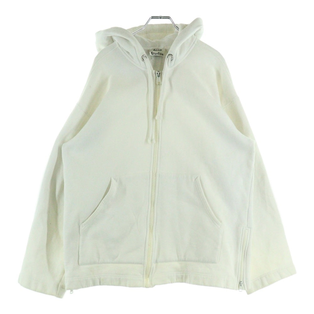 Acne Studios(アクネ ストゥディオズ) 17SS フロリダ ジップアップ スウェット パーカー ホワイト 2HB166