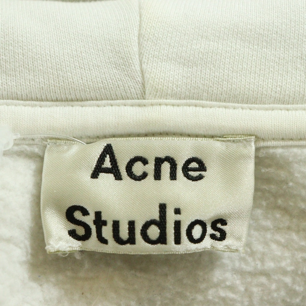 Acne Studios(アクネ ストゥディオズ) 17SS フロリダ ジップアップ スウェット パーカー ホワイト 2HB166