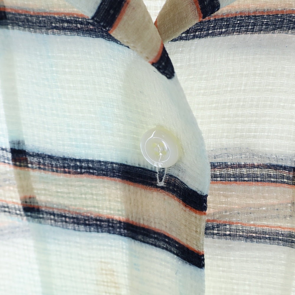 FENDI(フェンディ) ボーダーシアーシャツシースルー レディース FS6989 A2LB