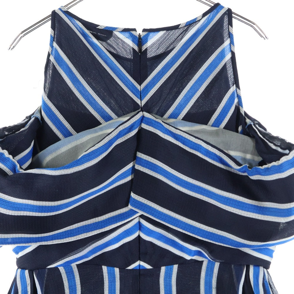 FENDI(フェンディ) シルク 幾何学柄 ワンピース レディース FD9649 A2LB