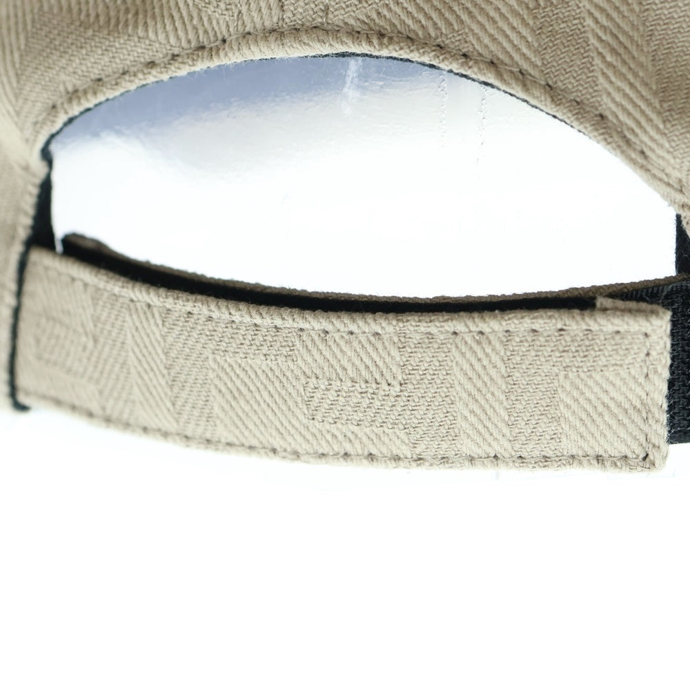 FENDI(フェンディ) ズッカ柄 コットン キャップ ベージュ FXQ964 AN9U