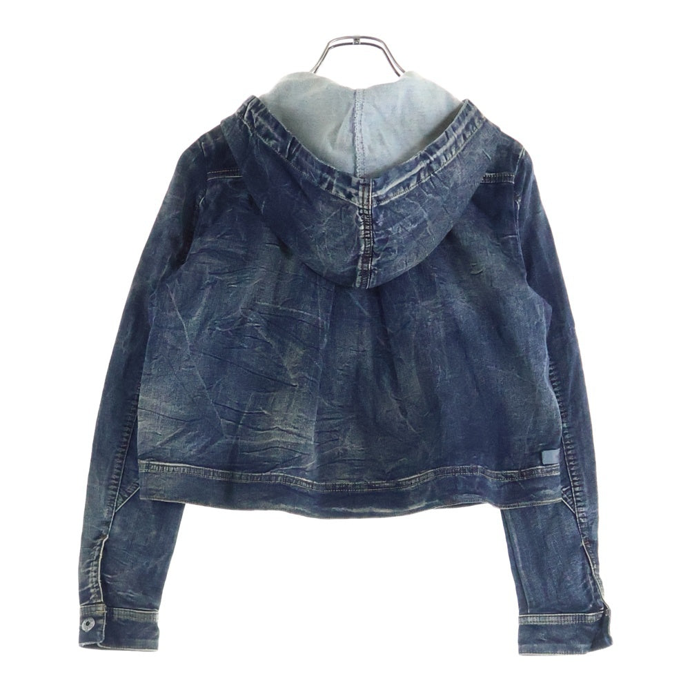 DIESEL(ディーゼル) ジップアップ フーデッド デニム ジャケット