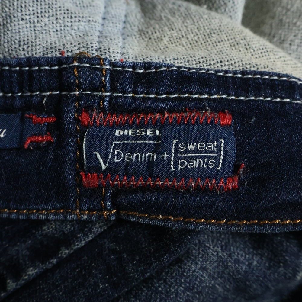 DIESEL(ディーゼル) ジップアップ フーデッド デニム ジャケット インディゴ