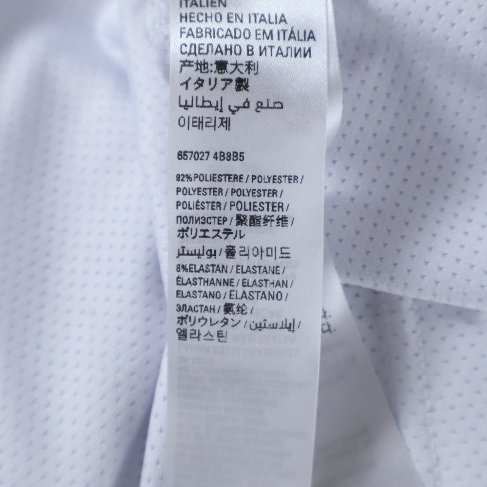 BALENCIAGA(バレンシアガ) 23SS SWIM T-SHIRT ロゴプリント メッシュ半袖Tシャツ カットソー ホワイト 657027