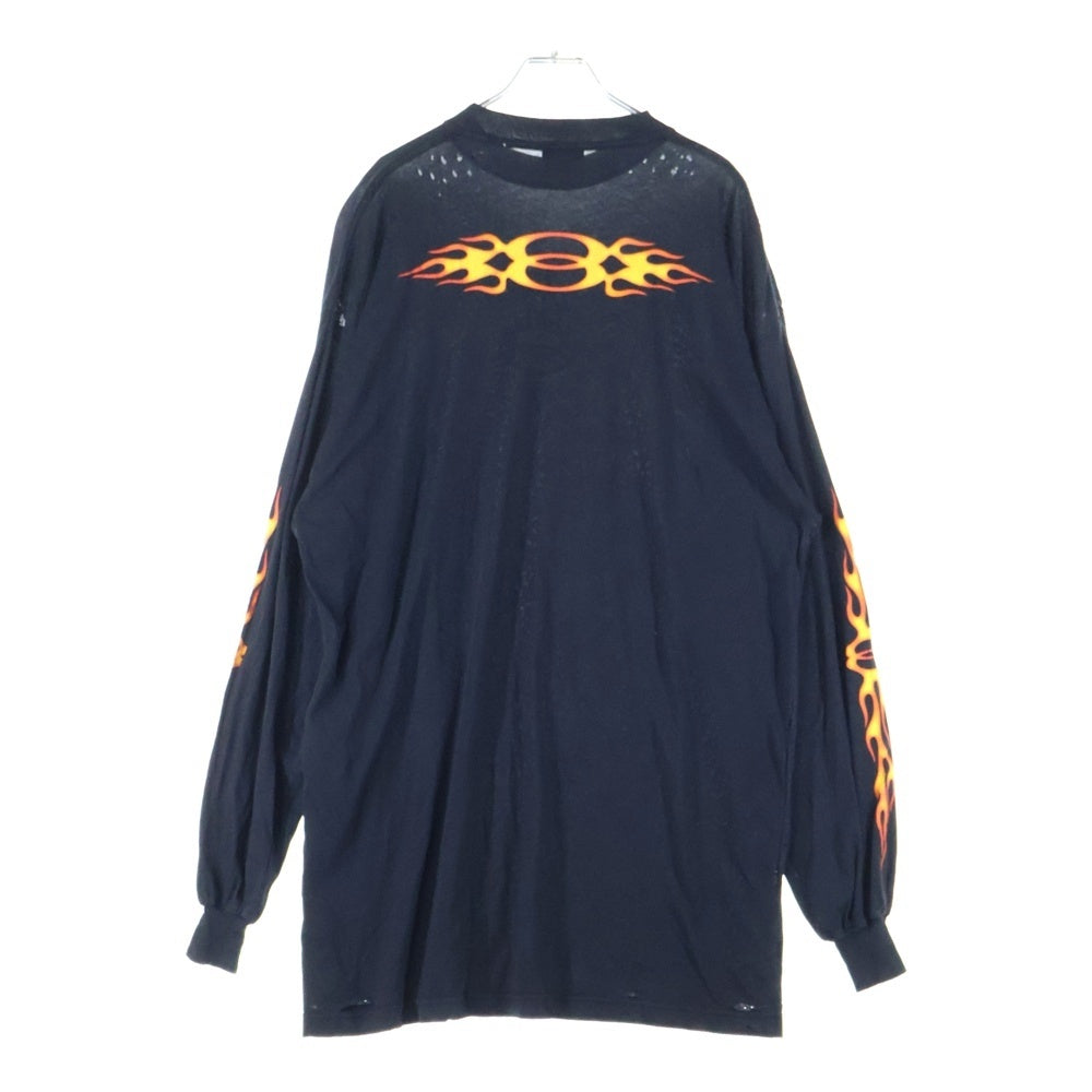 BALENCIAGA(バレンシアガ) 24AW バーニング ユニティロゴ ダメージ加工
