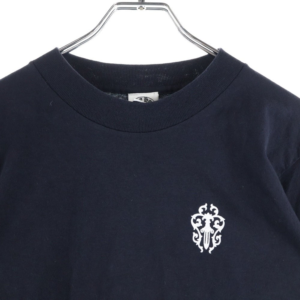 CHROME HEARTS(クロムハーツ) OLD VINE DGR L/S オールド ヴァインダガー プリント ロングスリーブカットソー 長袖Tシャツ ブラック レディース