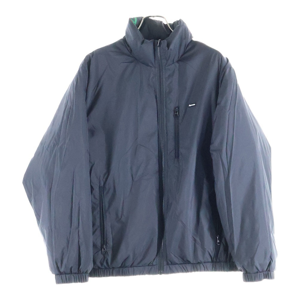 SUPREME(シュプリーム) 18AW NY Reversible Puffy Jacket フォトプリントリバーシブルジャケット ブラック