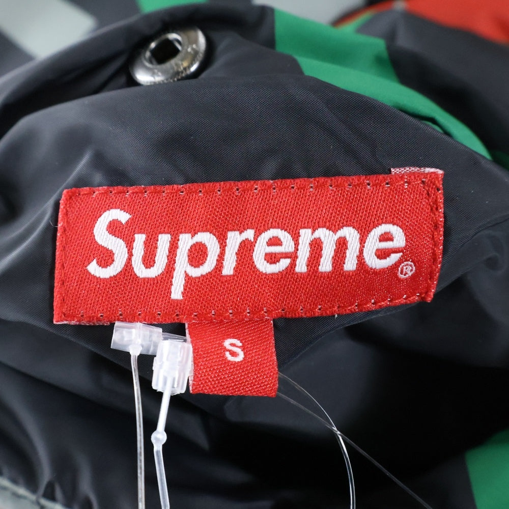 SUPREME(シュプリーム) 18AW NY Reversible Puffy Jacket フォトプリントリバーシブルジャケット ブラック