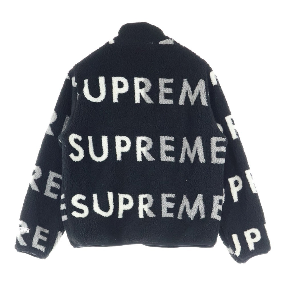 SUPREME(シュプリーム) 18AW Reversible Logo Fleece Jacket
