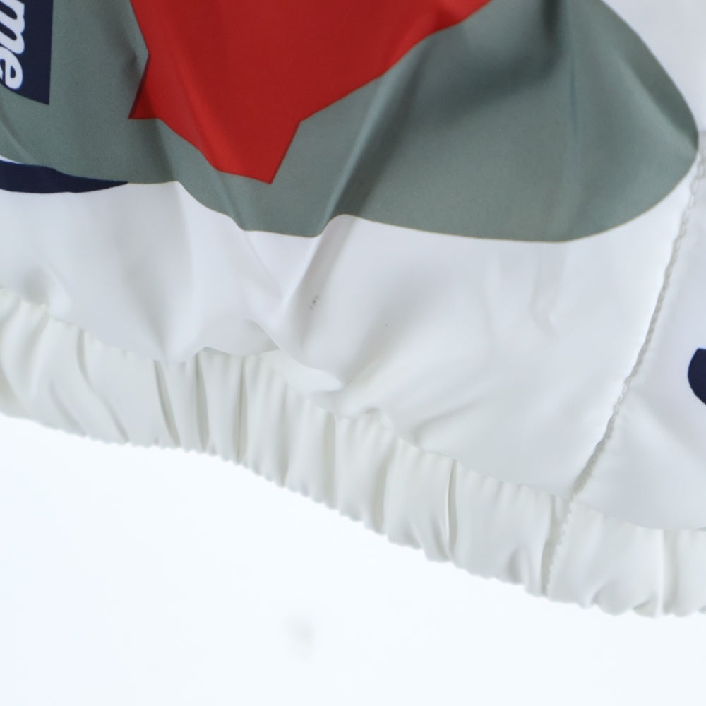 SUPREME(シュプリーム) 18AW NY Reversible Puffy Jacket フォトプリントリバーシブルジャケット ホワイト