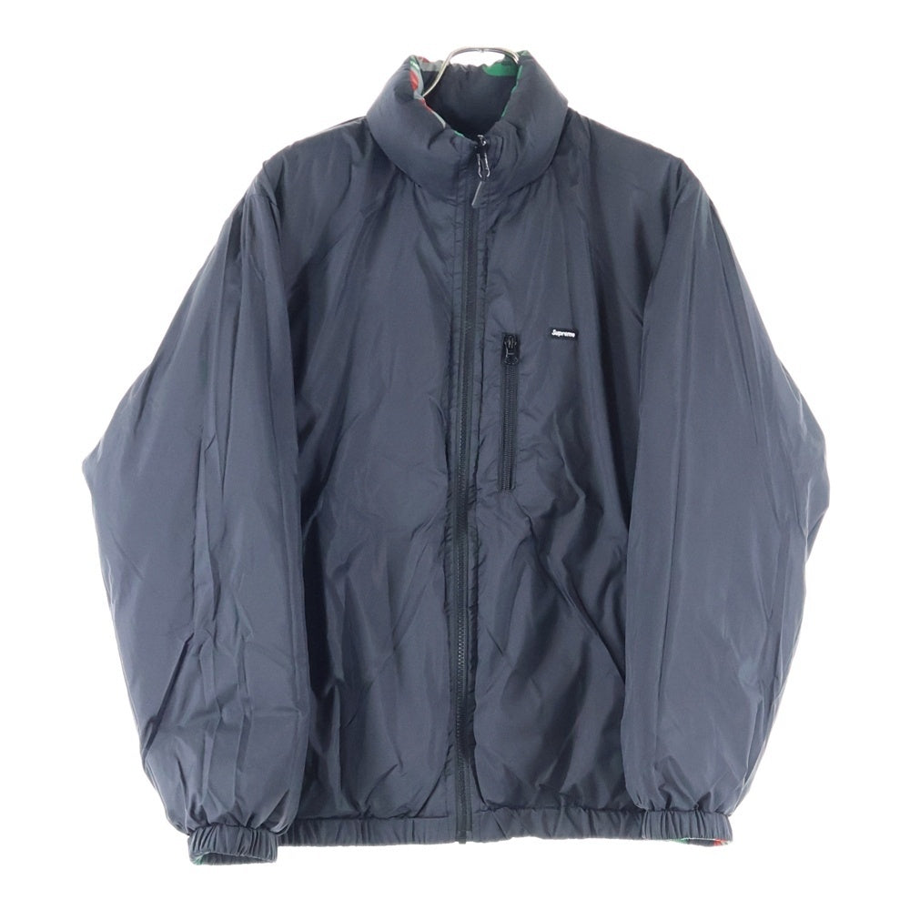 SUPREME(シュプリーム) 18AW NY Reversible Puffy Jacket フォトプリントリバーシブルジャケット ブラック