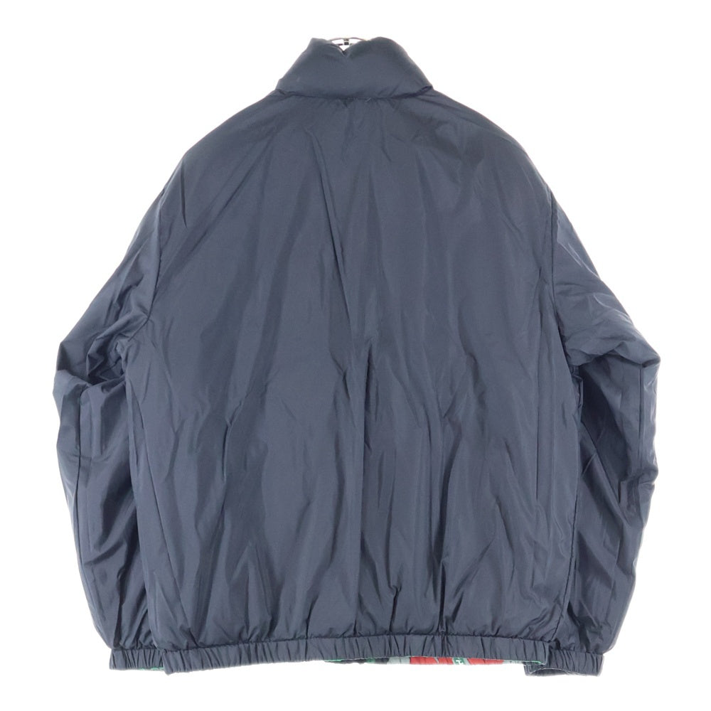 SUPREME(シュプリーム) 18AW NY Reversible Puffy Jacket フォトプリントリバーシブルジャケット ブラック