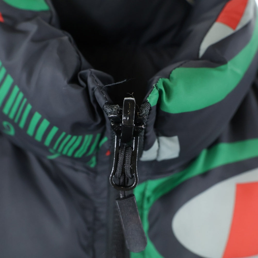 SUPREME(シュプリーム) 18AW NY Reversible Puffy Jacket フォトプリントリバーシブルジャケット ブラック