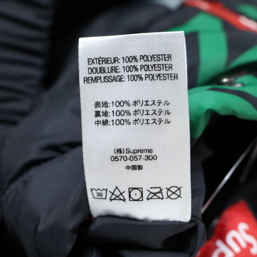 SUPREME(シュプリーム) 18AW NY Reversible Puffy Jacket リバーシブルジャケット ブラック