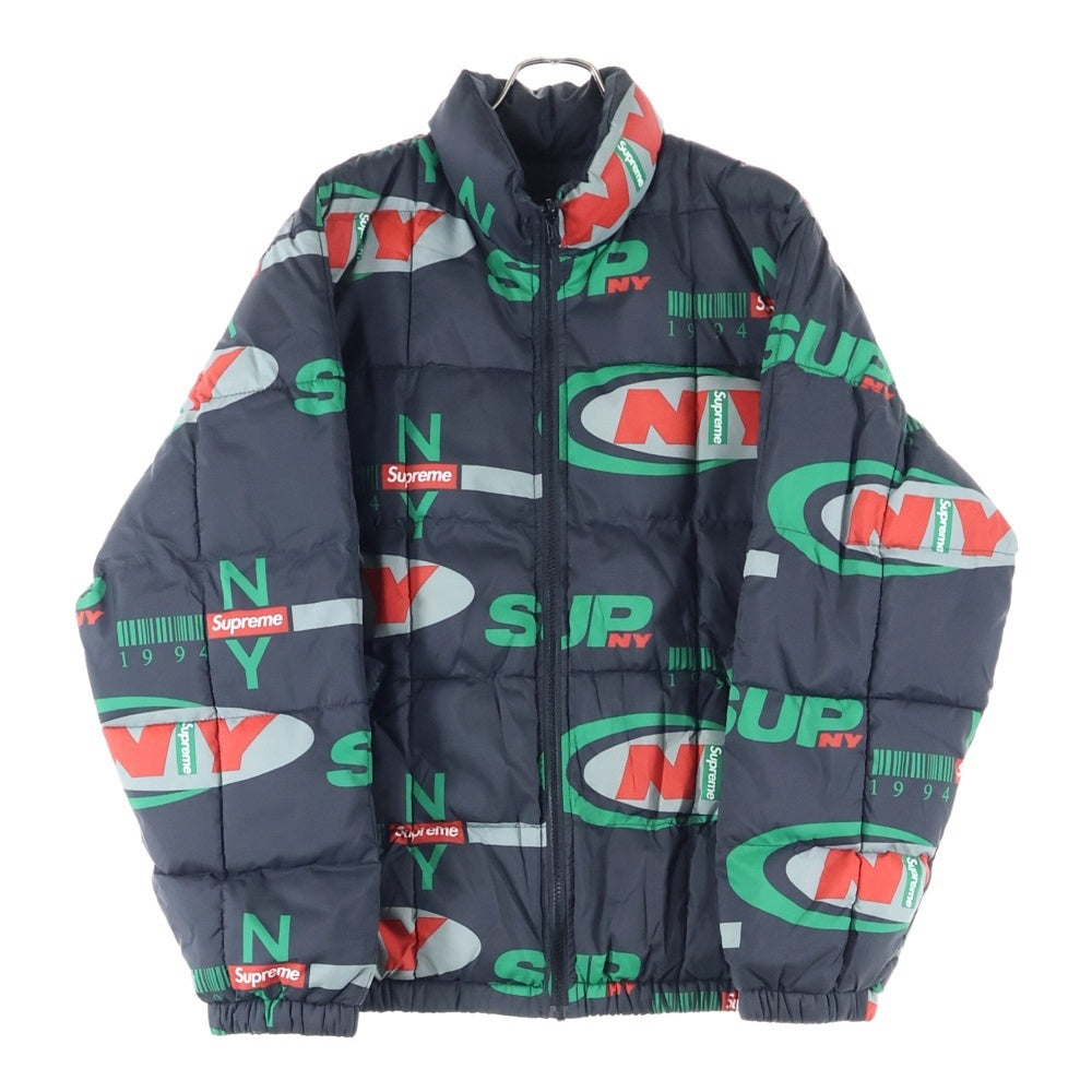 SUPREME(シュプリーム) 18AW NY Reversible Puffy Jacket リバーシブルジャケット ブラック