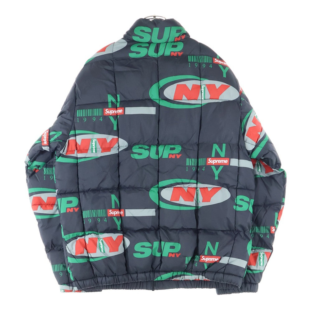 SUPREME(シュプリーム) 18AW NY Reversible Puffy Jacket リバーシブルジャケット ブラック