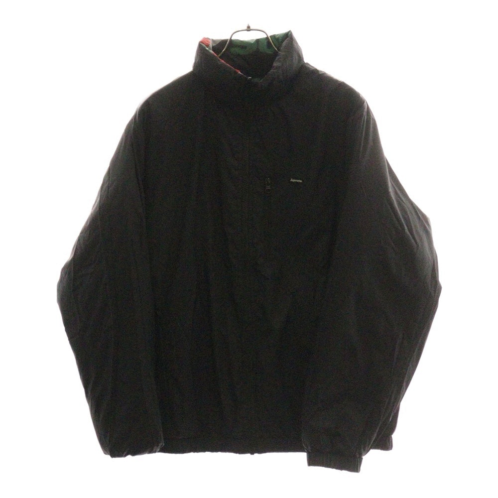 SUPREME(シュプリーム) 18AW NY Reversible Puffy Jacket フォトプリントリバーシブルジャケット ブラック