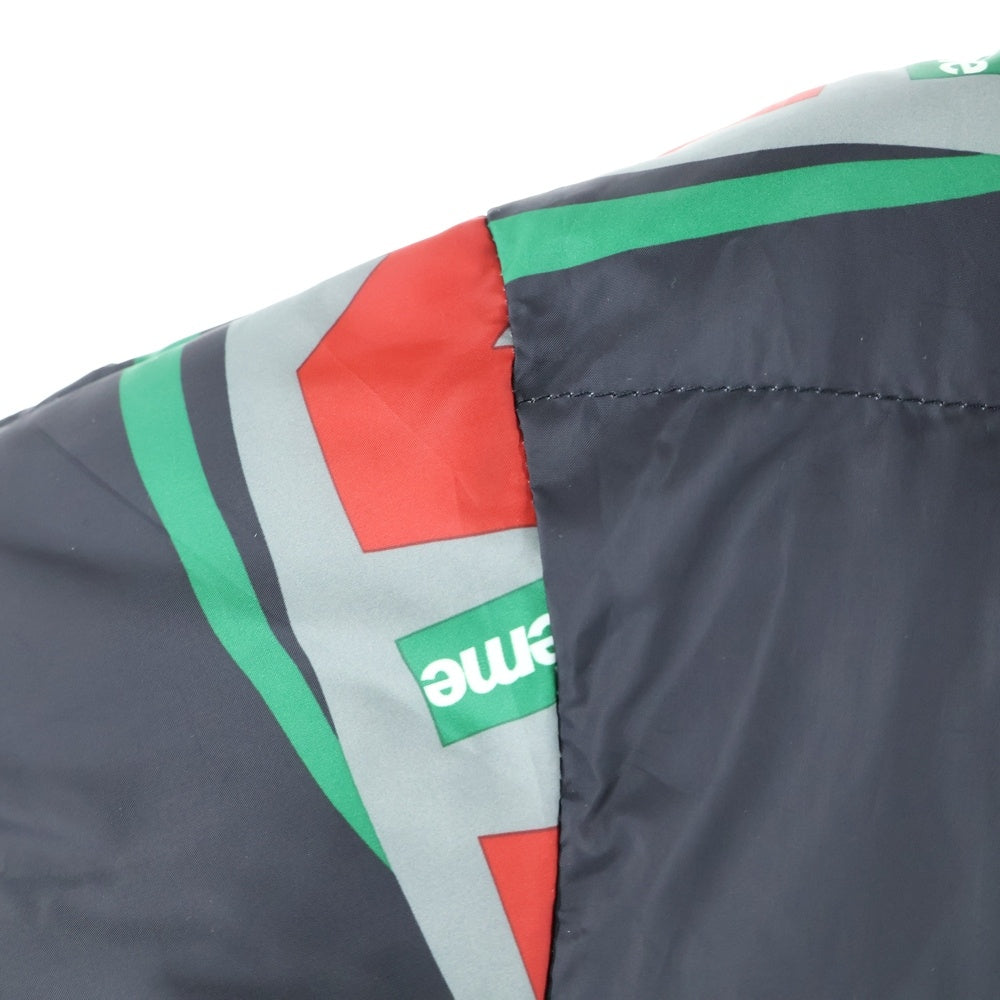 SUPREME(シュプリーム) 18AW NY Reversible Puffy Jacket リバーシブルジャケット ブラック