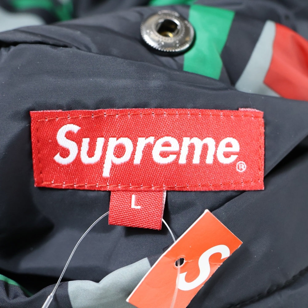 SUPREME(シュプリーム) 18AW NY Reversible Puffy Jacket リバーシブルジャケット ブラック