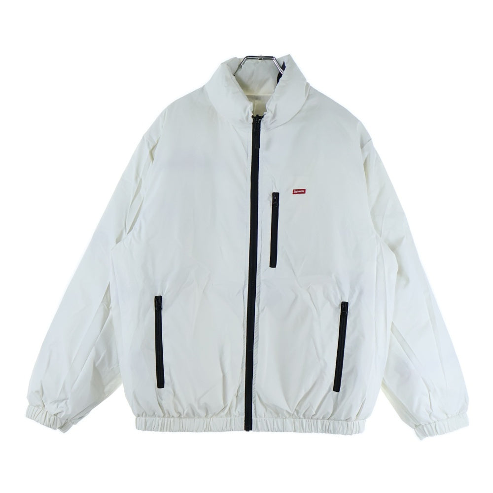 SUPREME(シュプリーム) 18AW NY Reversible Puffy Jacket フォトプリントリバーシブルジャケット ホワイト
