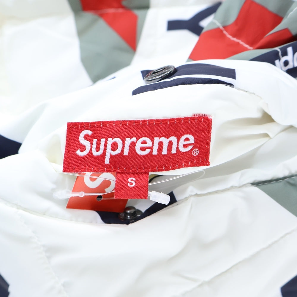 SUPREME(シュプリーム) 18AW NY Reversible Puffy Jacket フォトプリントリバーシブルジャケット ホワイト